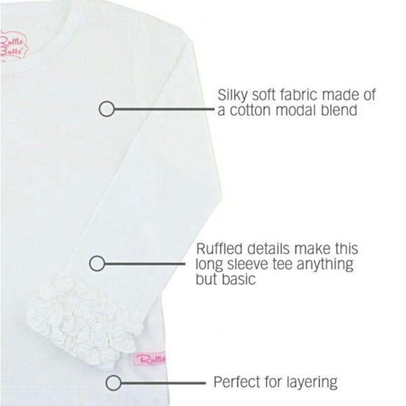 Ruffle Butts Long Sleeve Tee - Picture 9 of 9